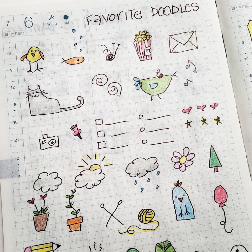 BUJO Doodles
